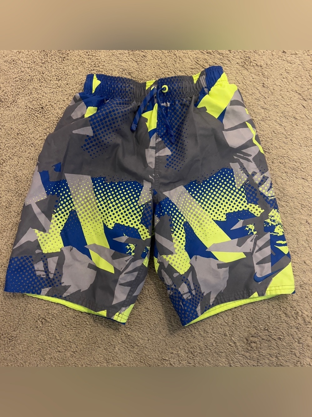 Boys Large Nike Swim Trunks